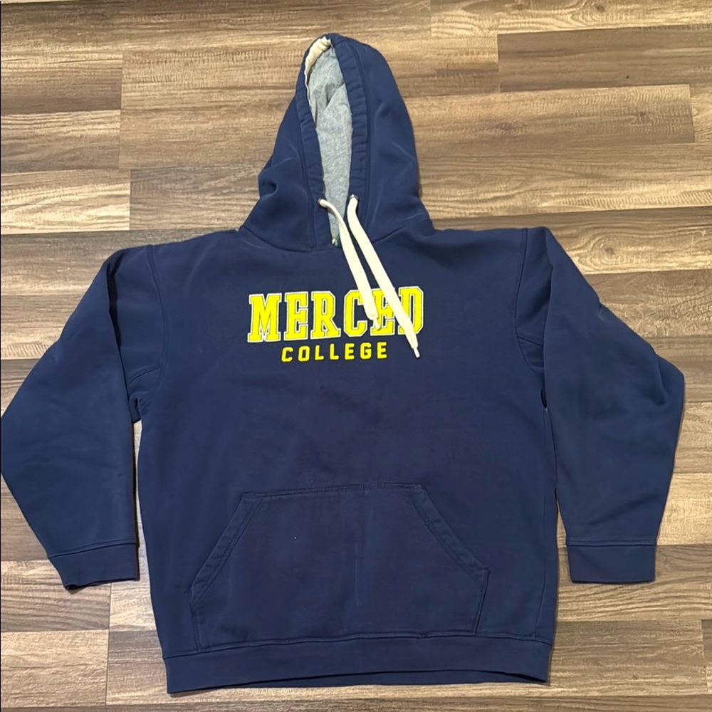 Vintage Y2K Merced College Pullover Hoodie